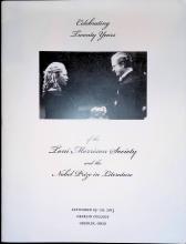 Celebrating Twenty Years Of The Toni Morrison Society And The Nobel Prize In Literature, September 19-20, 2013, Oberlin College, Oberlin, Ohio (Signed Program)