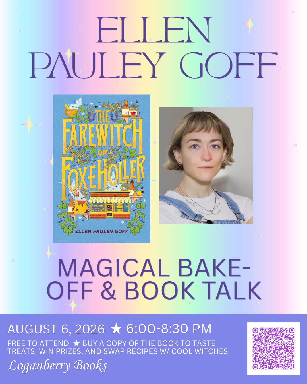 The Fairwitch of Foxe Holler with Ellen Pauley Goff - Magical Bake-Off & Book Talk